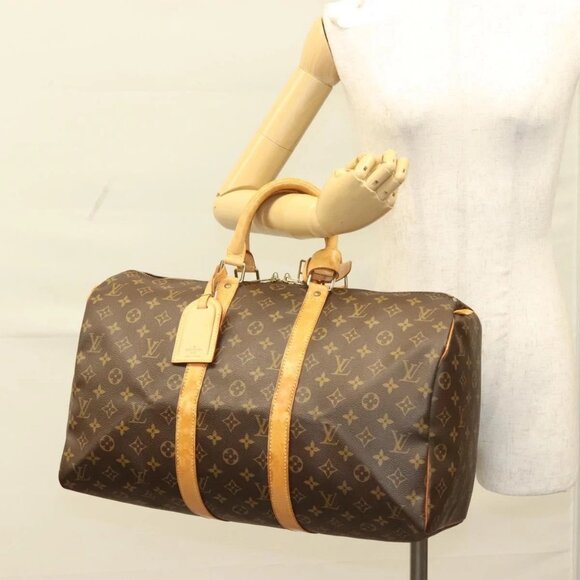 LOUIS VUITTON Monogram Keepall 45 Boston Bag - Picture 14 of 16